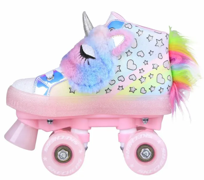 Skechers Twinkle Toes Shuffle 4 Wheeler 8211 Unicorn Wheelz Light Pink Kids Athletic Shoes and Sneakers Skechers Twinkle Toes Shuffle 4 Wheeler 8211 Unicorn Wheelz Light Pink Kids Athletic Shoes and Sneakers