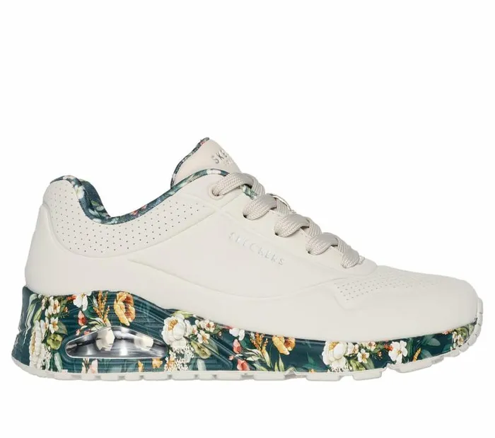 Skechers Uno 8211 Majestic Garden Natural Multi Women Athletic Sneakers