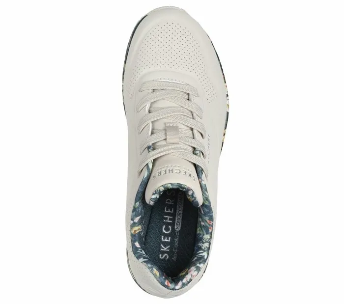 Skechers Uno 8211 Majestic Garden Natural Multi Women Athletic Sneakers