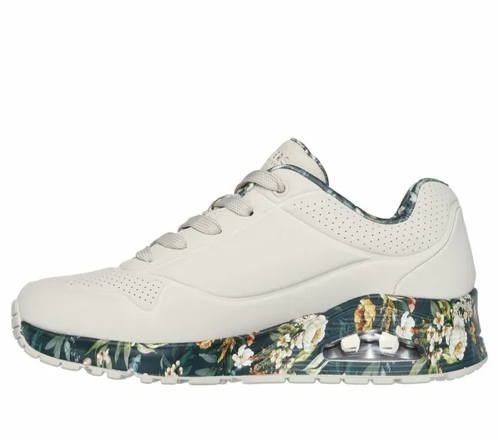 Skechers Uno 8211 Majestic Garden Natural Multi Women Athletic Sneakers