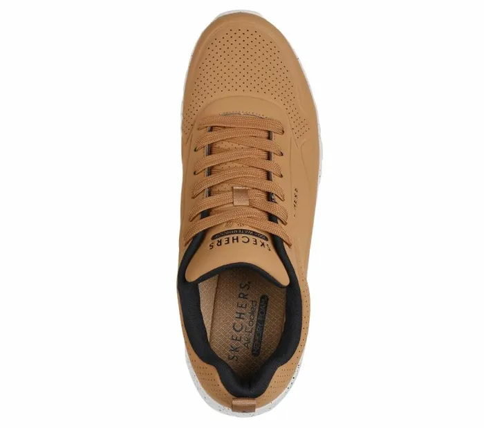 Skechers Uno Rugged 8211 Watairproof Tan Men Athletic Sneakers