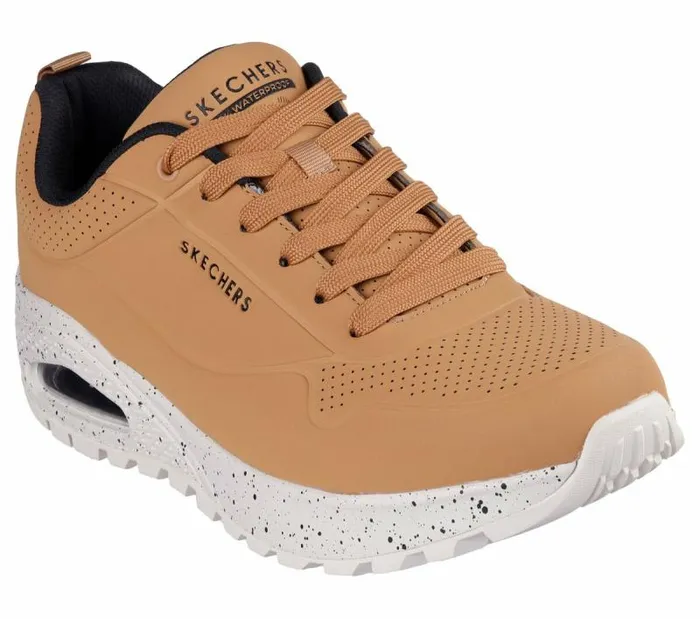 Skechers Uno Rugged 8211 Watairproof Tan Men Athletic Sneakers