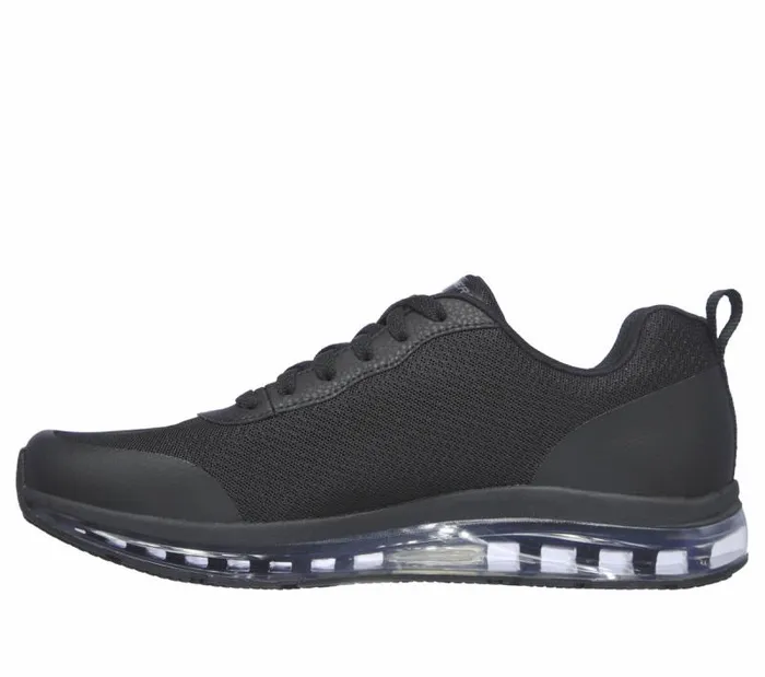 Skechers Work Relaxed Fit SkechAir 8211 Chamness SR Black Men Lace Up