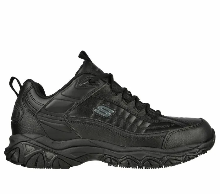 Skechers Work Soft Stride 8211 Fambli SR Black Men Lace Up