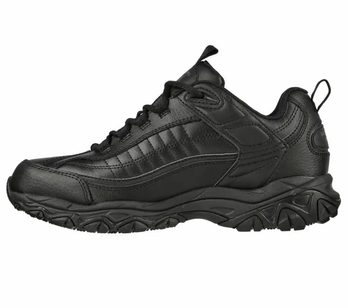Skechers Work Soft Stride 8211 Fambli SR Black Men Lace Up Skechers Work Soft Stride 8211 Fambli SR Black Men Lace Up