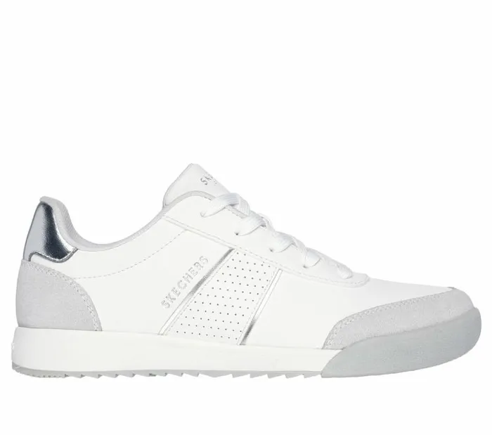 Skechers Zinger 20 8211 Retro Runwayz White Women Casual Sneakers