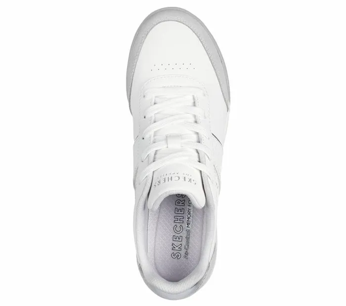 Skechers Zinger 20 8211 Retro Runwayz White Women Casual Sneakers Skechers Zinger 20 8211 Retro Runwayz White Women Casual Sneakers
