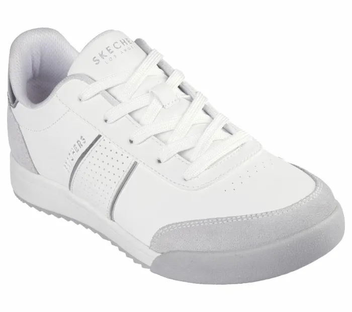 Skechers Zinger 20 8211 Retro Runwayz White Women Casual Sneakers Skechers Zinger 20 8211 Retro Runwayz White Women Casual Sneakers