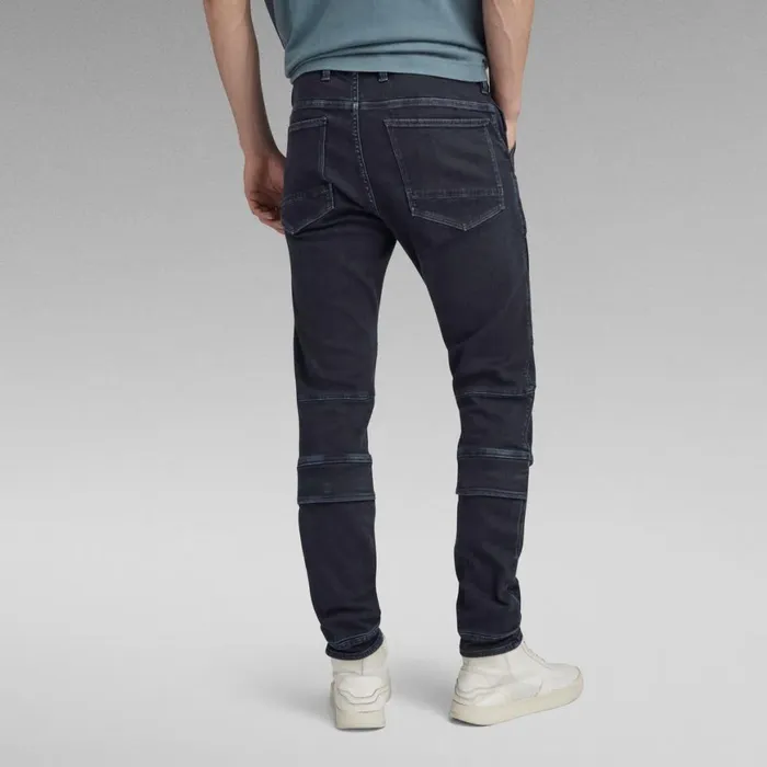 Skinny Men GStar RAW Airblaze 3D Skinny Jeans Worn In Midnight Blue Od
