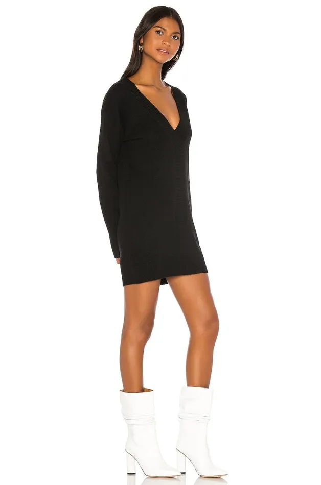 Skyla Sweater Black Women Lovers and Friends Dresses