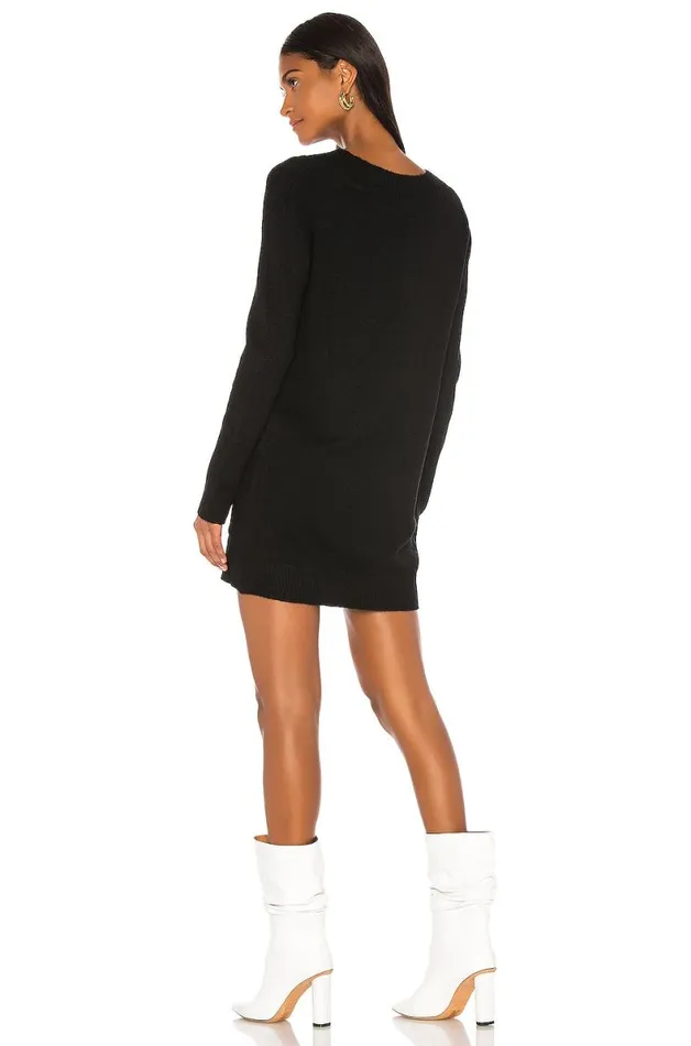 Skyla Sweater Black Women Lovers and Friends Dresses