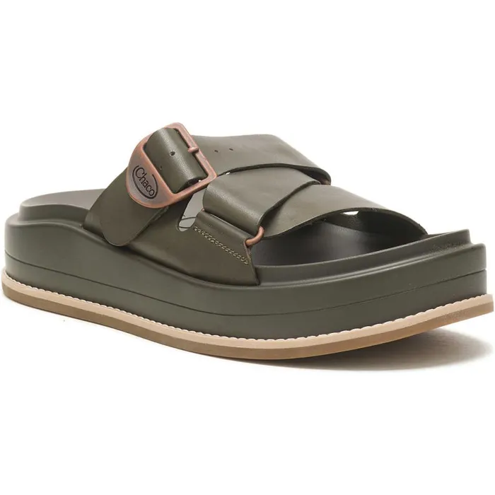 Slides Women Chaco Townes Slide Midform Olive Night Slides Women Chaco Townes Slide Midform Olive Night