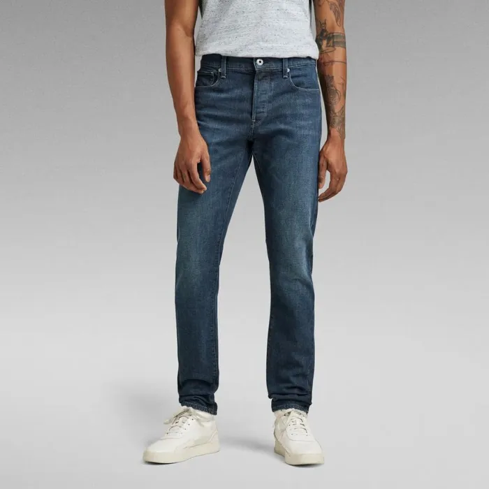 Slim Men GStar RAW 3301 Slim Jeans Worn In Deep Teal