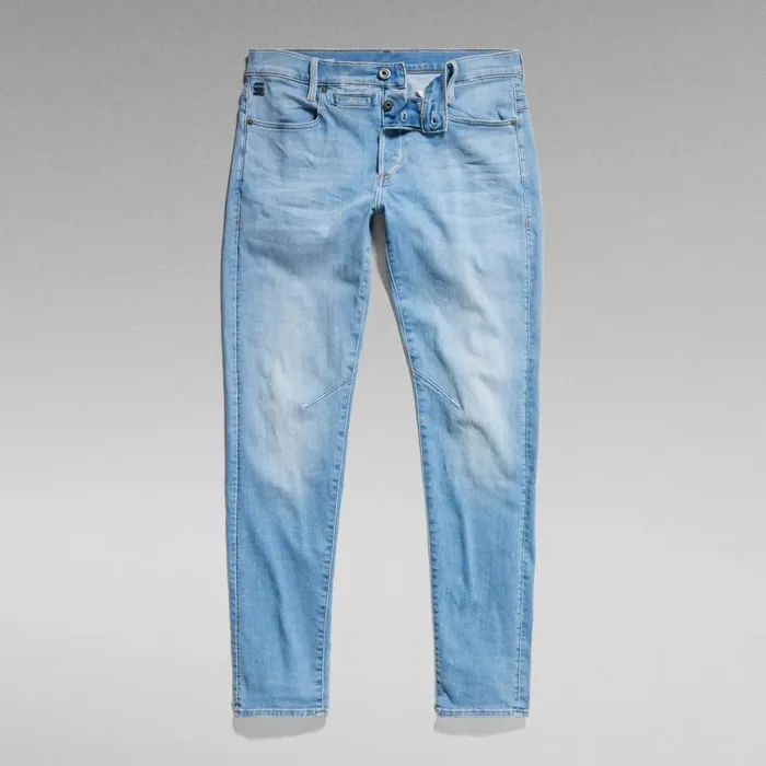 Slim Men GStar RAW DStaq 5Pocket Slim Jeans Light Indigo Aged