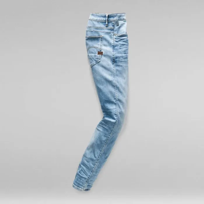 Slim Men GStar RAW DStaq 5Pocket Slim Jeans Light Indigo Aged