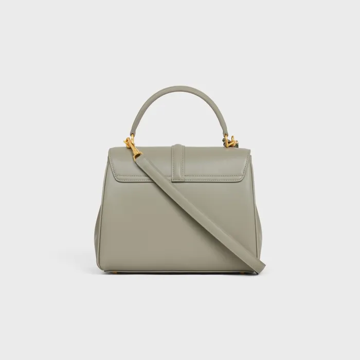 Small 16 Bag In Satinated Calfskin Green Clay Women CELINE 16 Small 16 Bag In Satinated Calfskin Green Clay Women CELINE 16