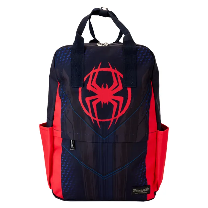 SpiderVerse Miles Morales Suit Nylon FullSize Backpack Unisex Loungefly Backpacks SpiderVerse Miles Morales Suit Nylon FullSize Backpack Unisex Loungefly Backpacks