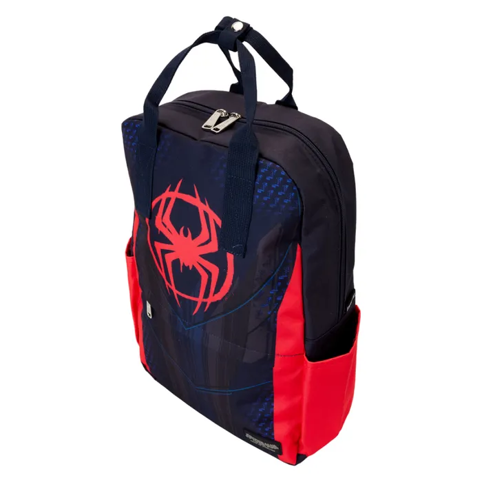 SpiderVerse Miles Morales Suit Nylon FullSize Backpack Unisex Loungefly Backpacks SpiderVerse Miles Morales Suit Nylon FullSize Backpack Unisex Loungefly Backpacks