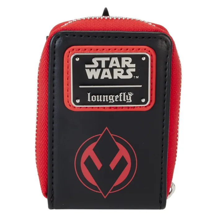 Star Wars The Phantom Menace 25th Anniversary Darth Maul Glow Accordion Zip Around Wallet Unisex Loungefly Bags and Wallets Star Wars The Phantom Menace 25th Anniversary Darth Maul Glow Accordion Zip Around Wallet Unisex Loungefly Bags and Wallets