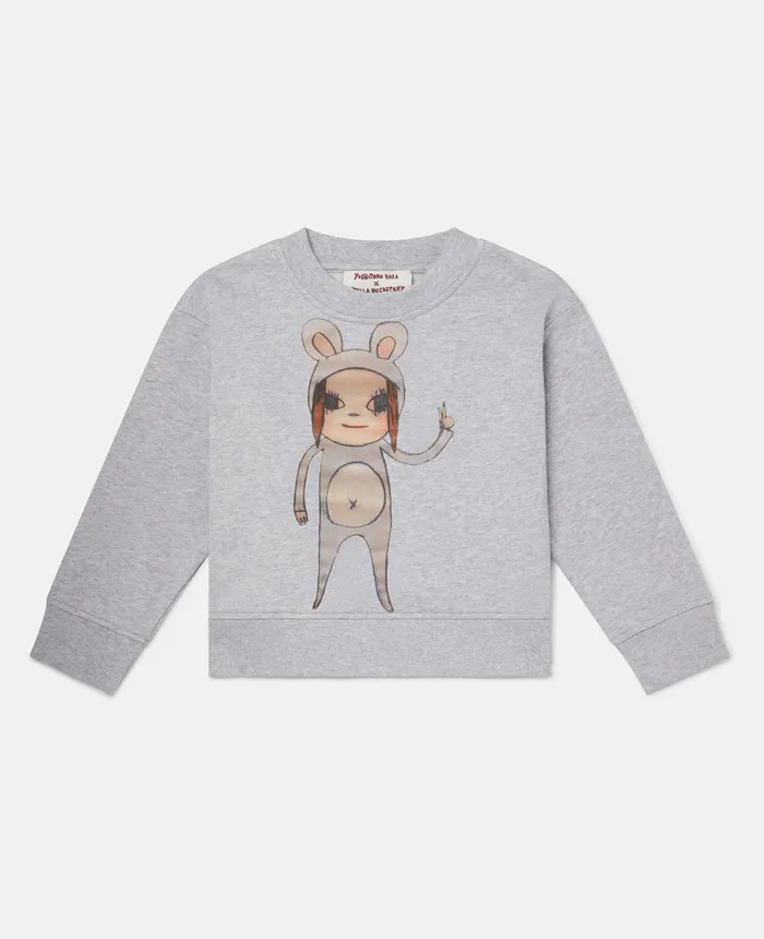 Stella McCartney 039Untitled039 Motif Sweatshirt Grey Kids TShirts And Tops