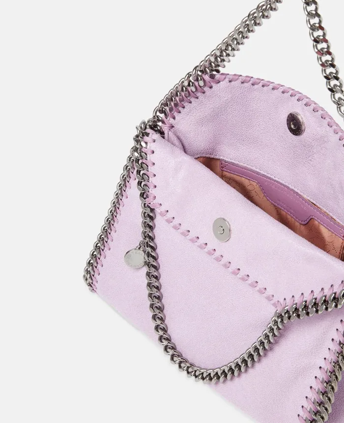 Stella McCartney Falabella Mini Tote Bag Lilac Women Mini Bags And Clutches