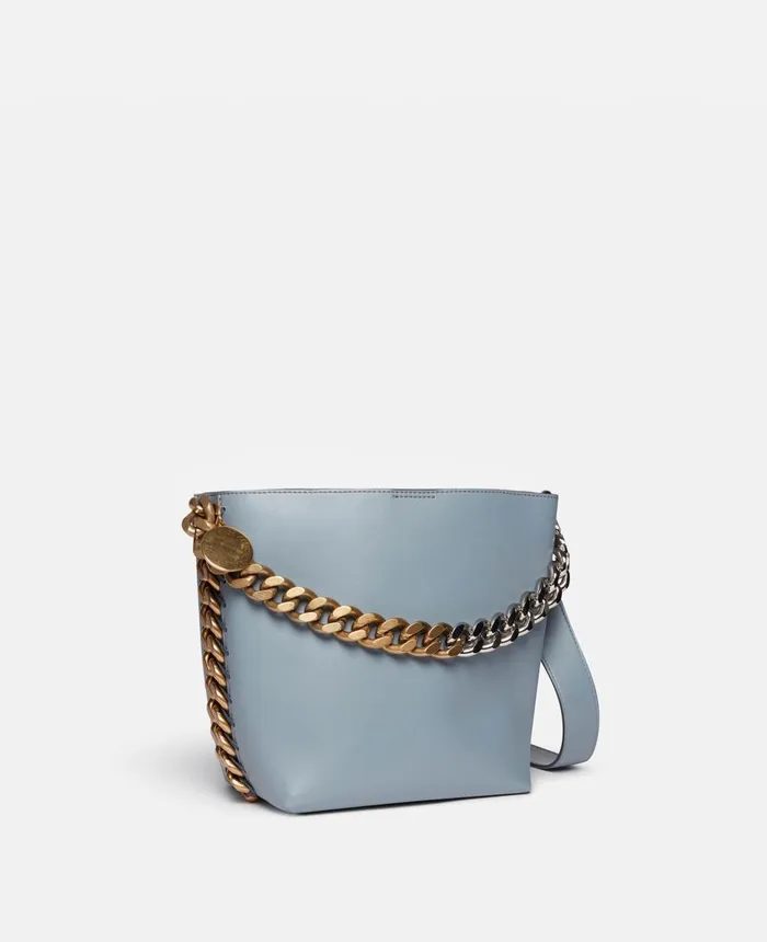 Stella McCartney Frayme Bucket Bag Cameo Blue Women Frayme Bag