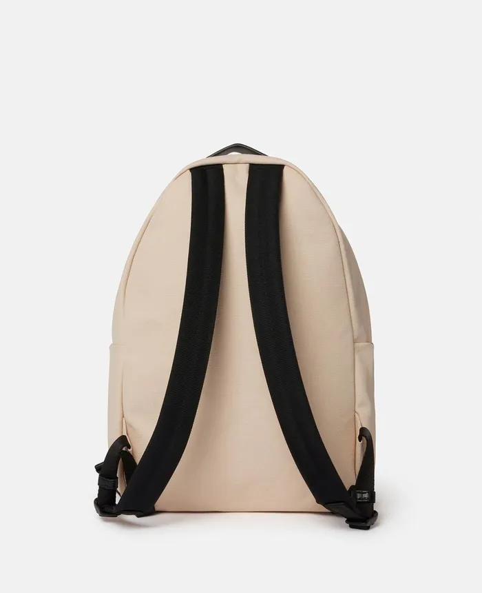 Stella McCartney Little Black Bunny Print Backpack Oat WomenMen Bags