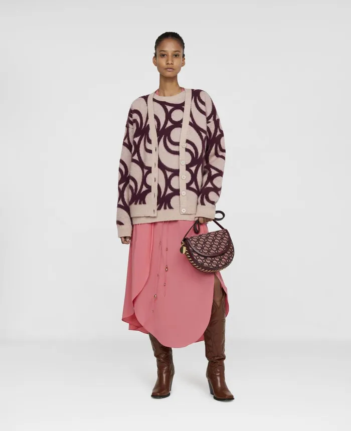 Stella McCartney SWave Cardigan Multicolor Women Knitwear
