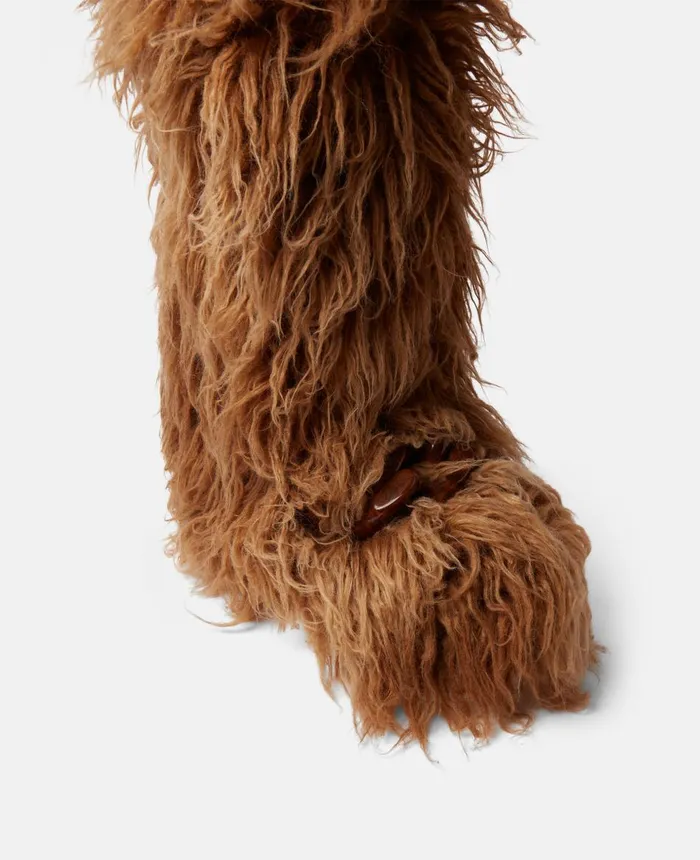 Stella McCartney Shaggy Boots Brown Women Boots