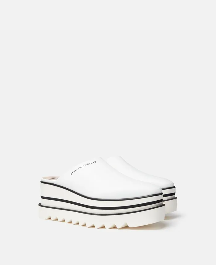 Stella McCartney SneakElyse Mules White Women Wedges