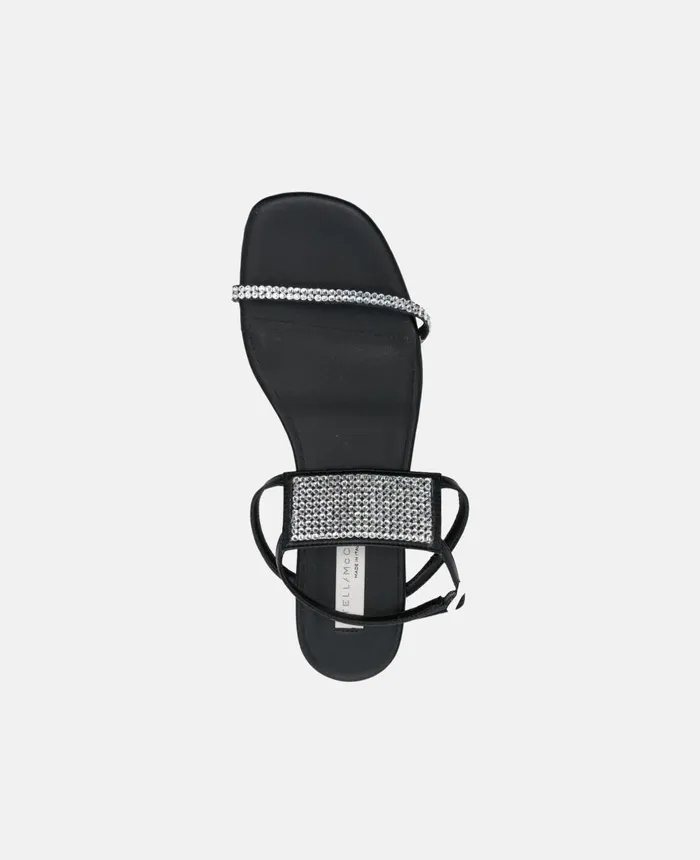 Stella McCartney Stella 100 Crystal Sandals Black Women Flats