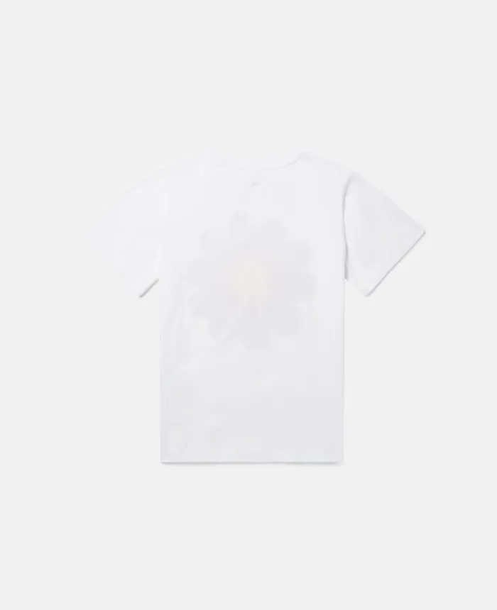 Stella McCartney Stella Logo Graphic Flower TShirt White Kids TShirts And Tops Stella McCartney Stella Logo Graphic Flower TShirt White Kids TShirts And Tops