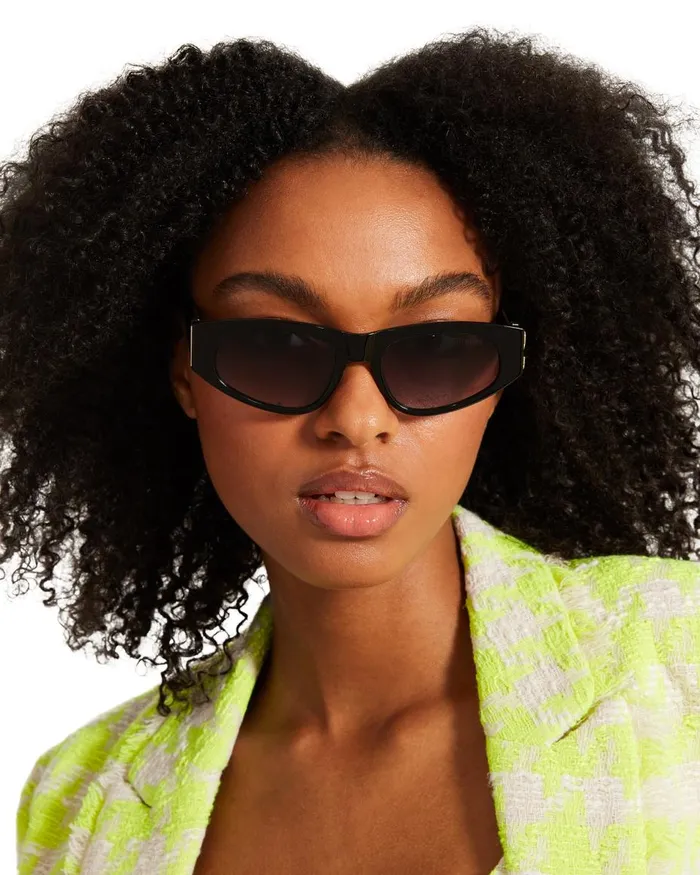 Steve Madden Adriane Sunglasses Black Womens Sunglasses