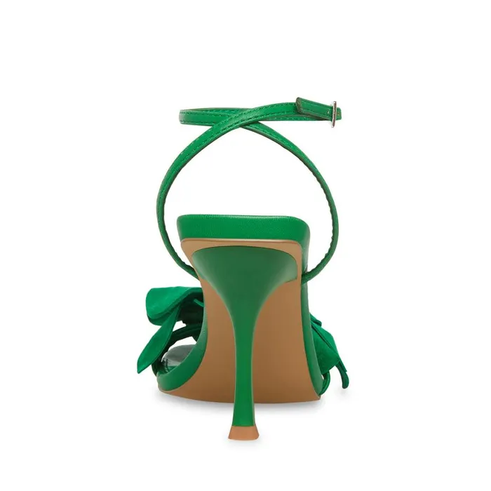 Steve Madden Amani Green Womens Heels