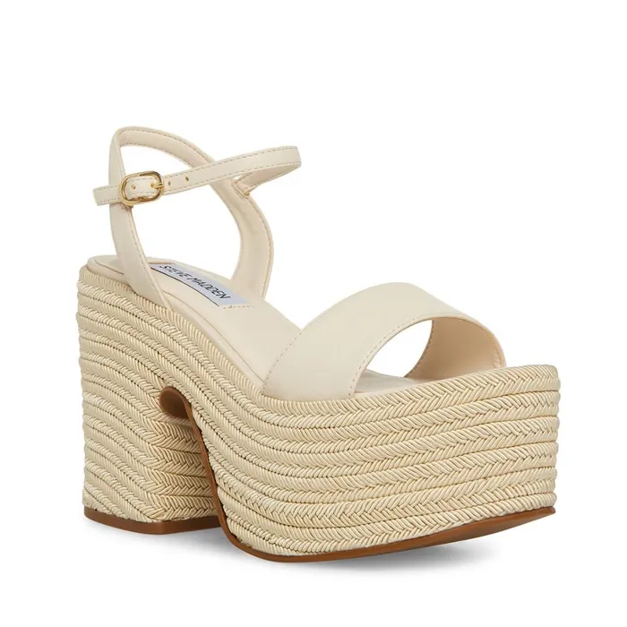 Steve Madden Andrea Bone Womens Sandals