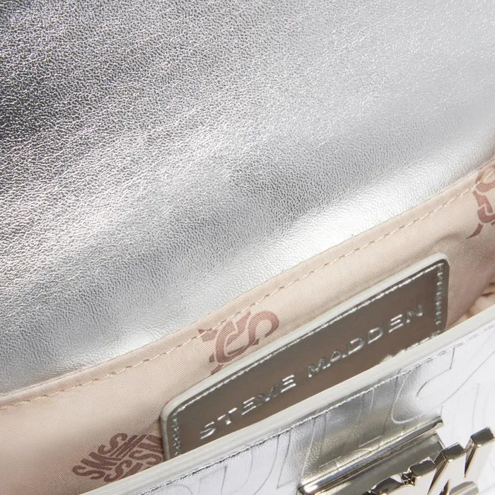 Steve Madden Bcoaster Silver Womens Mini Bags