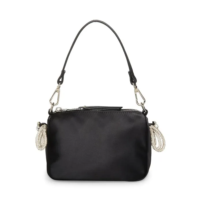 Steve Madden BnobleB Black Satin Womens Mini Bags