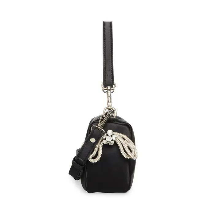 Steve Madden BnobleB Black Satin Womens Mini Bags