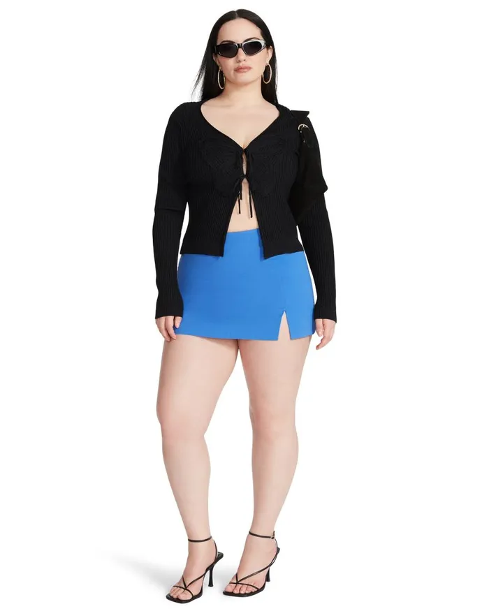 Steve Madden Cam Skort Blue Womens Bottoms