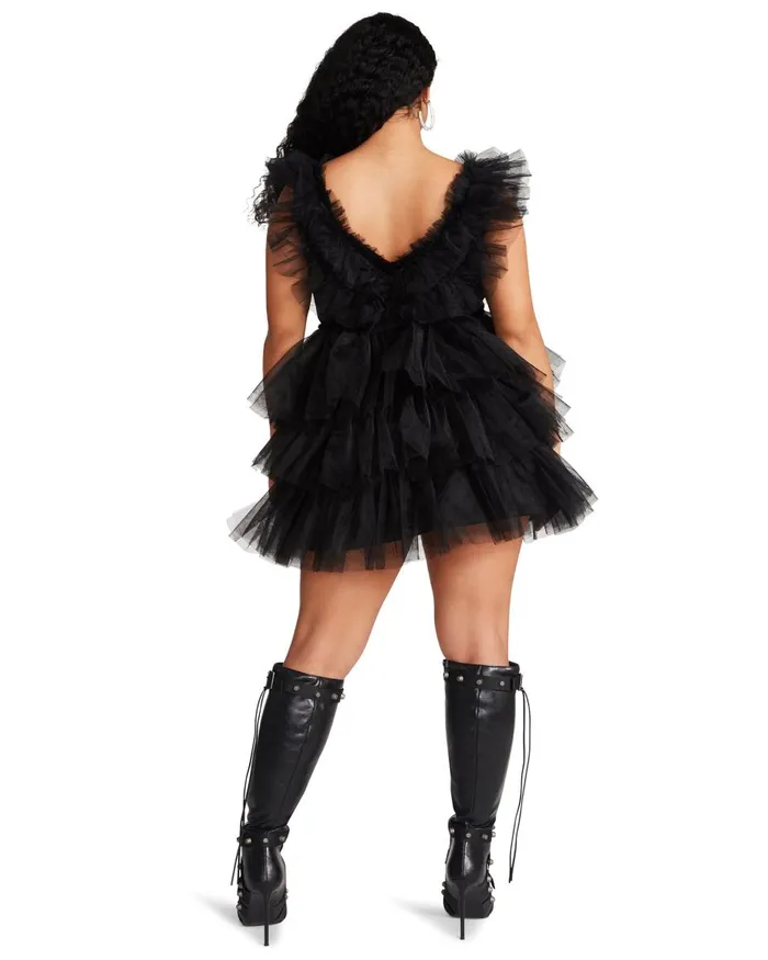 Steve Madden Carrie Dress Black Womens Dresses