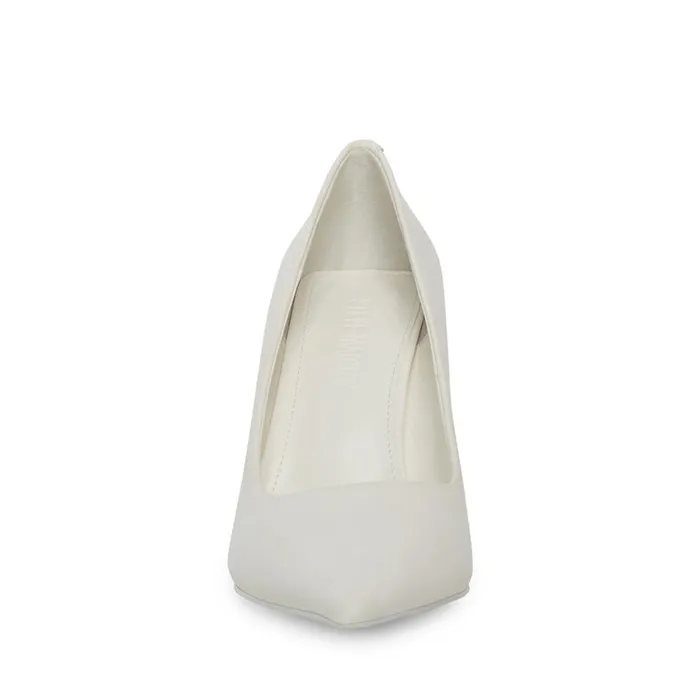 Steve Madden Cassidy White Womens Heels