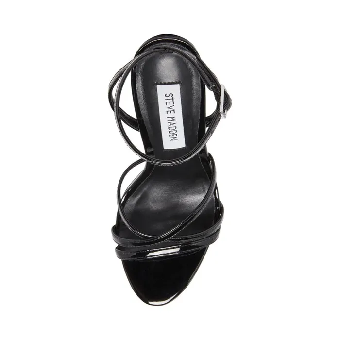 Steve Madden Celia Black Patent Womens Heels