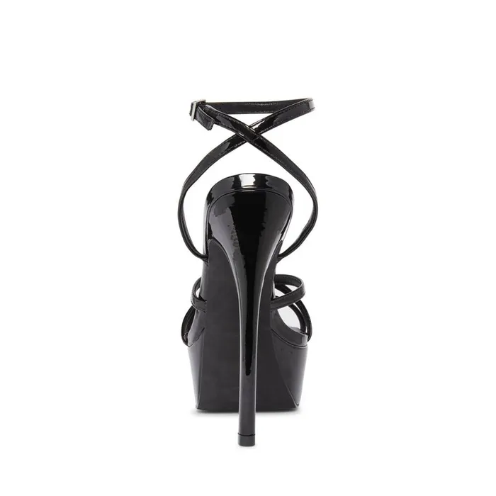 Steve Madden Celia Black Patent Womens Heels