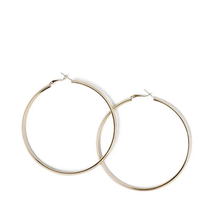 Steve Madden Hoopwide Gold Womens Jewelry