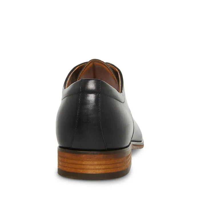 Steve Madden Imala Black Leather Mens Dress