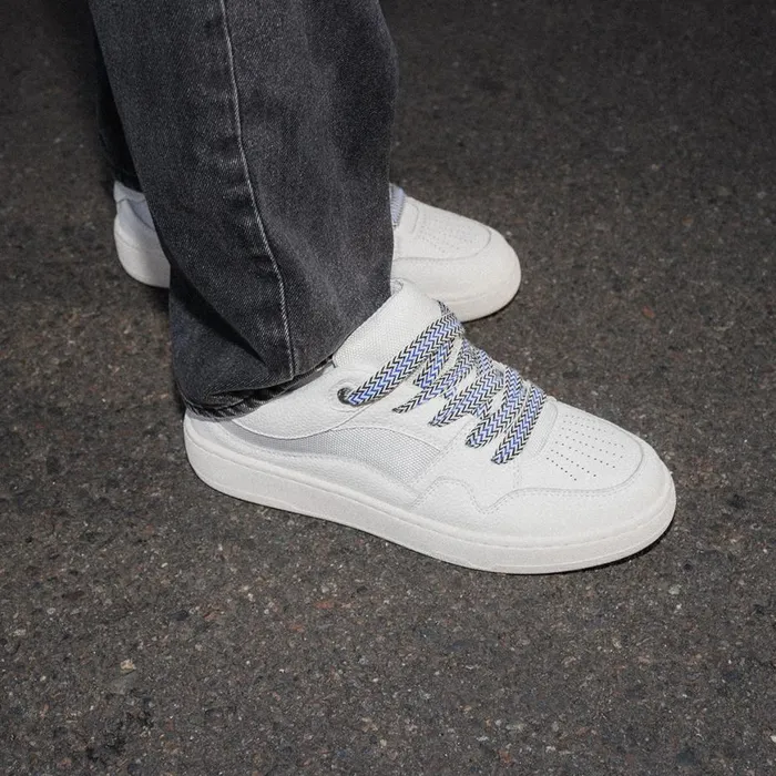 Steve Madden Jayme White Leather Mens Sneakers Steve Madden Jayme White Leather Mens Sneakers