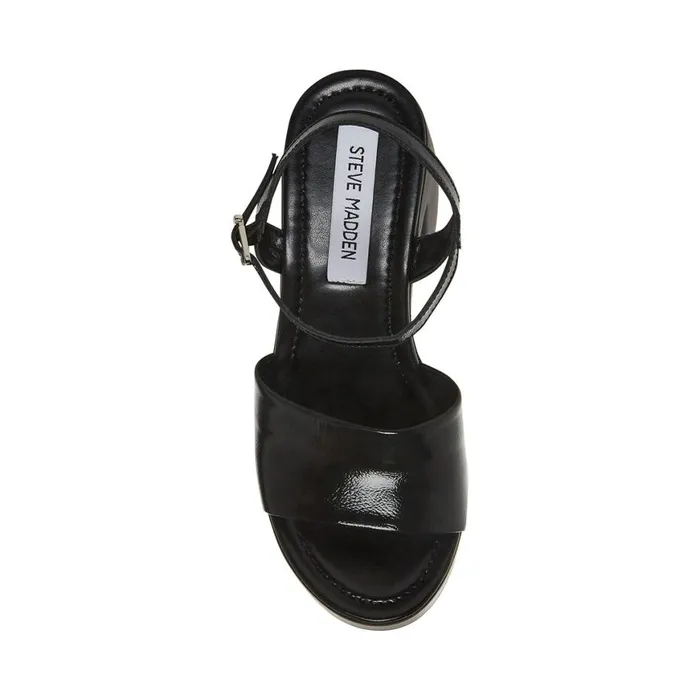 Steve Madden Jordana Black Patent Womens Heels