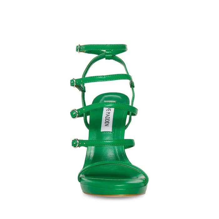 Steve Madden Jubliant Green Womens Heels