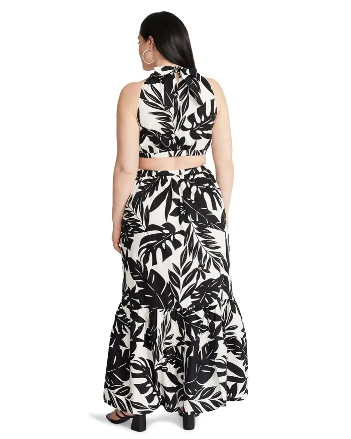 Steve Madden Jules Dress BlackWhite Womens Dresses