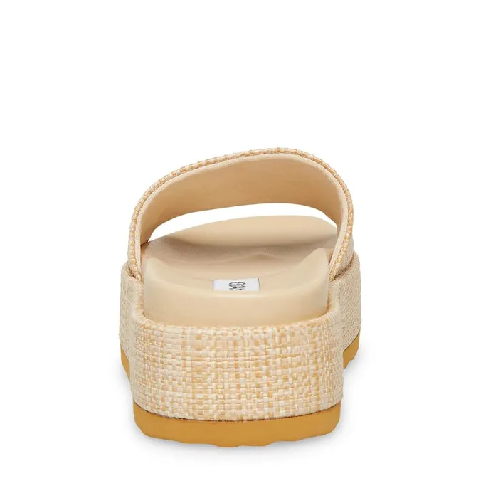 Steve Madden Kasper Natural Womens Sandals